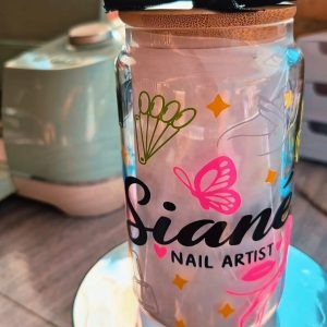 Glass can